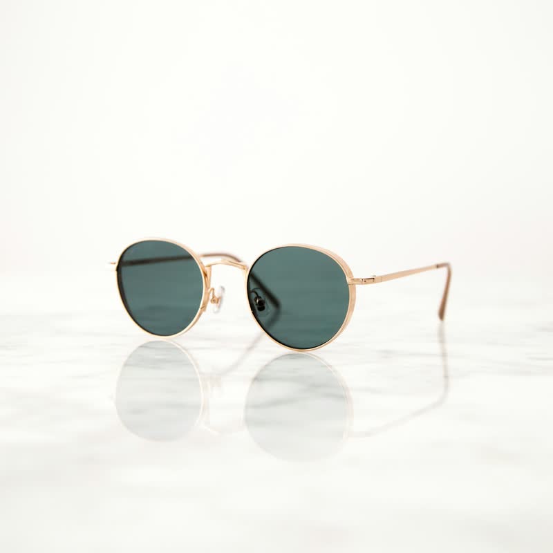 Acetate Round Sunglasses