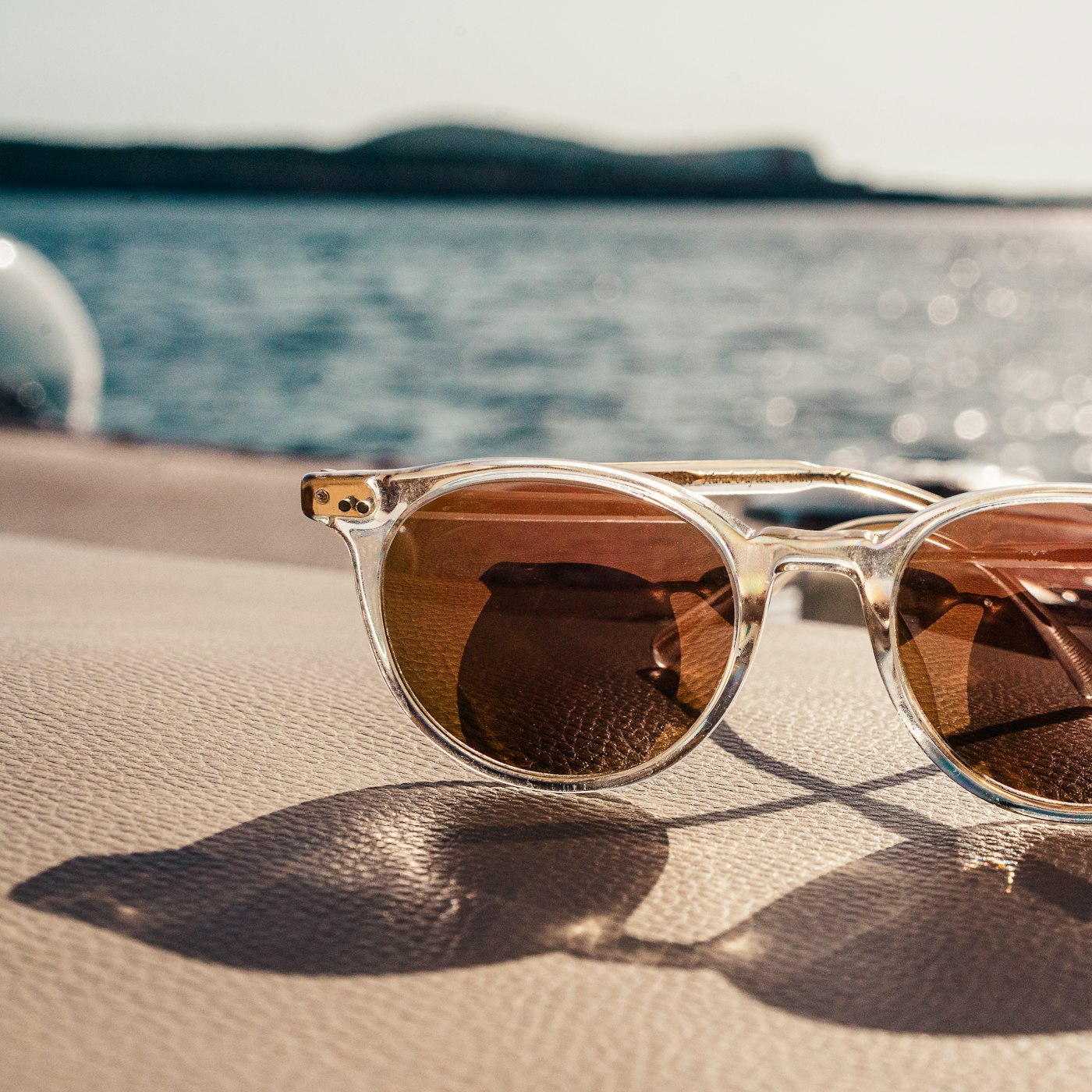 Acetate Round Sunglasses