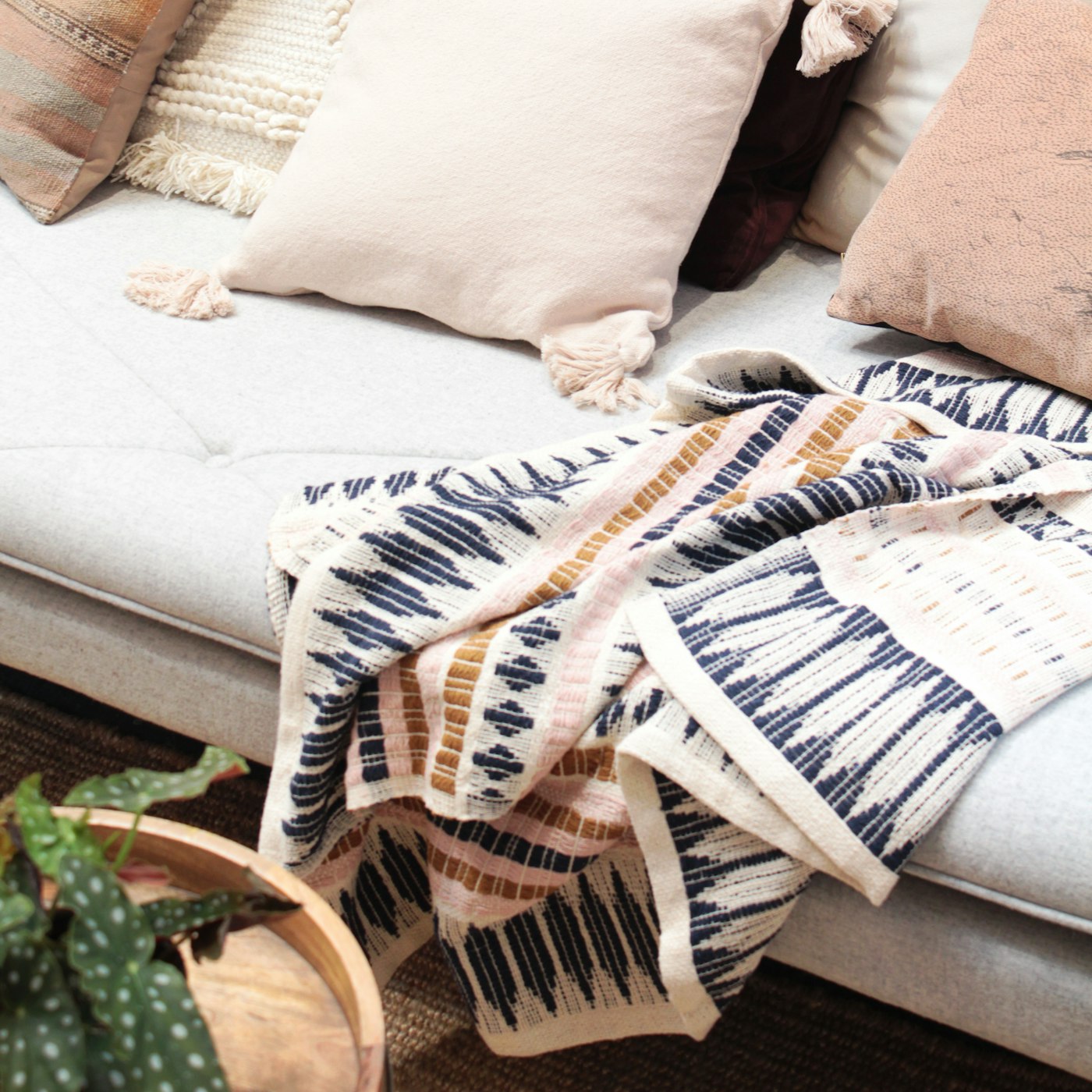 Chunky Knit Throw