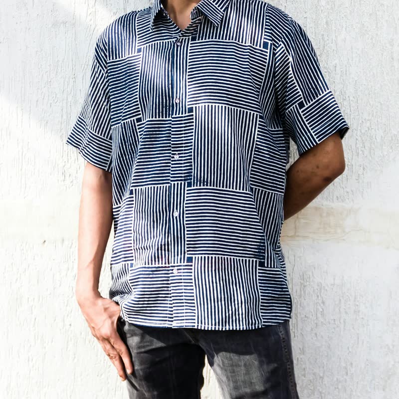 Cuban Collar Shirt