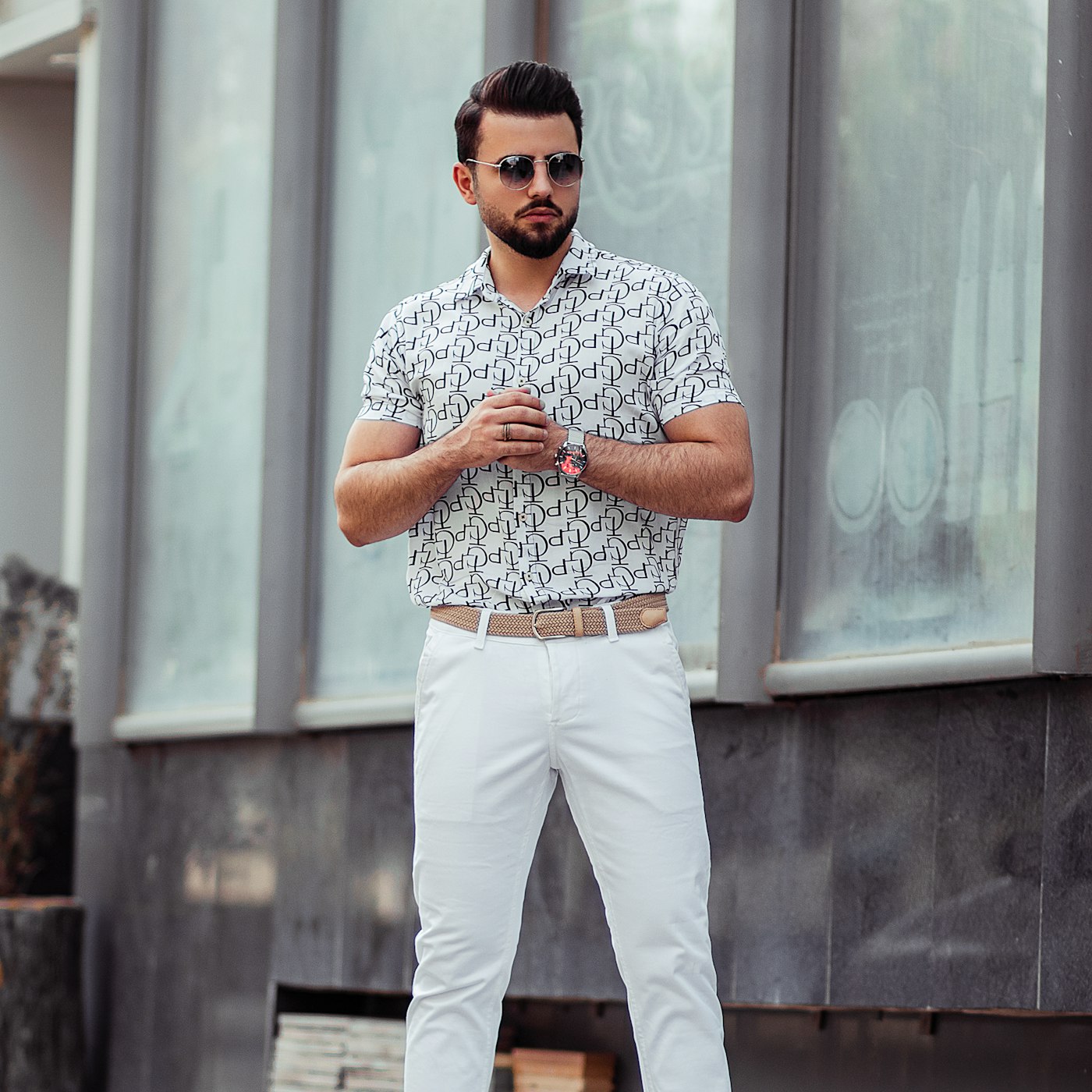 Flannel Check Overshirt