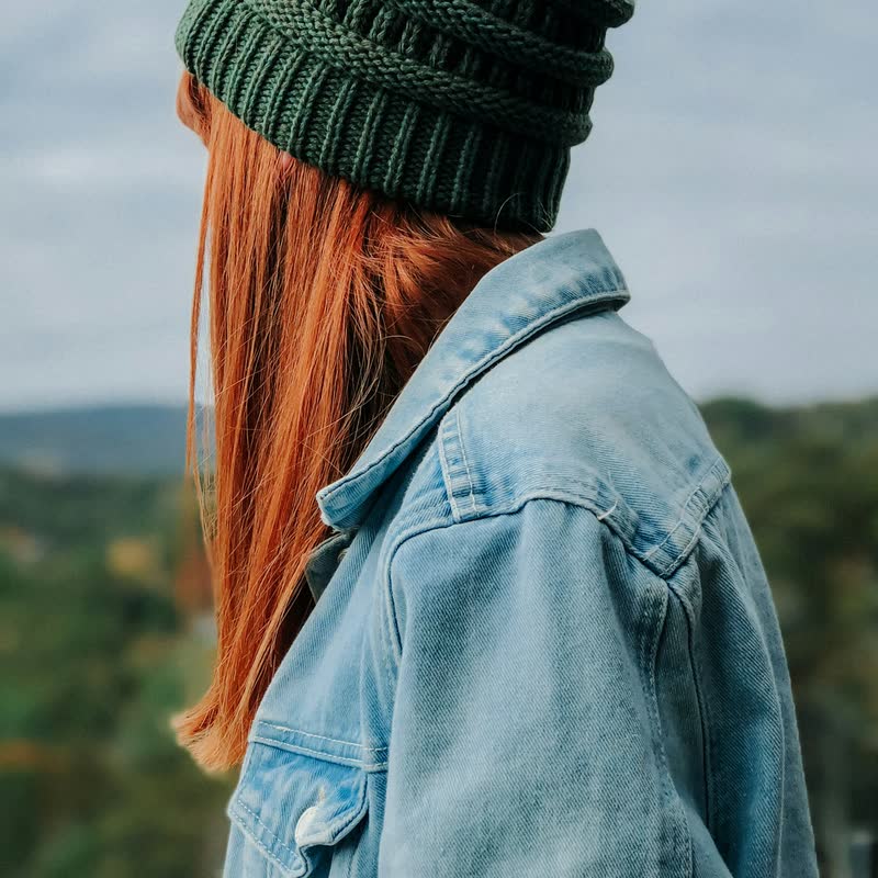 Fold-Over Knit Beanie