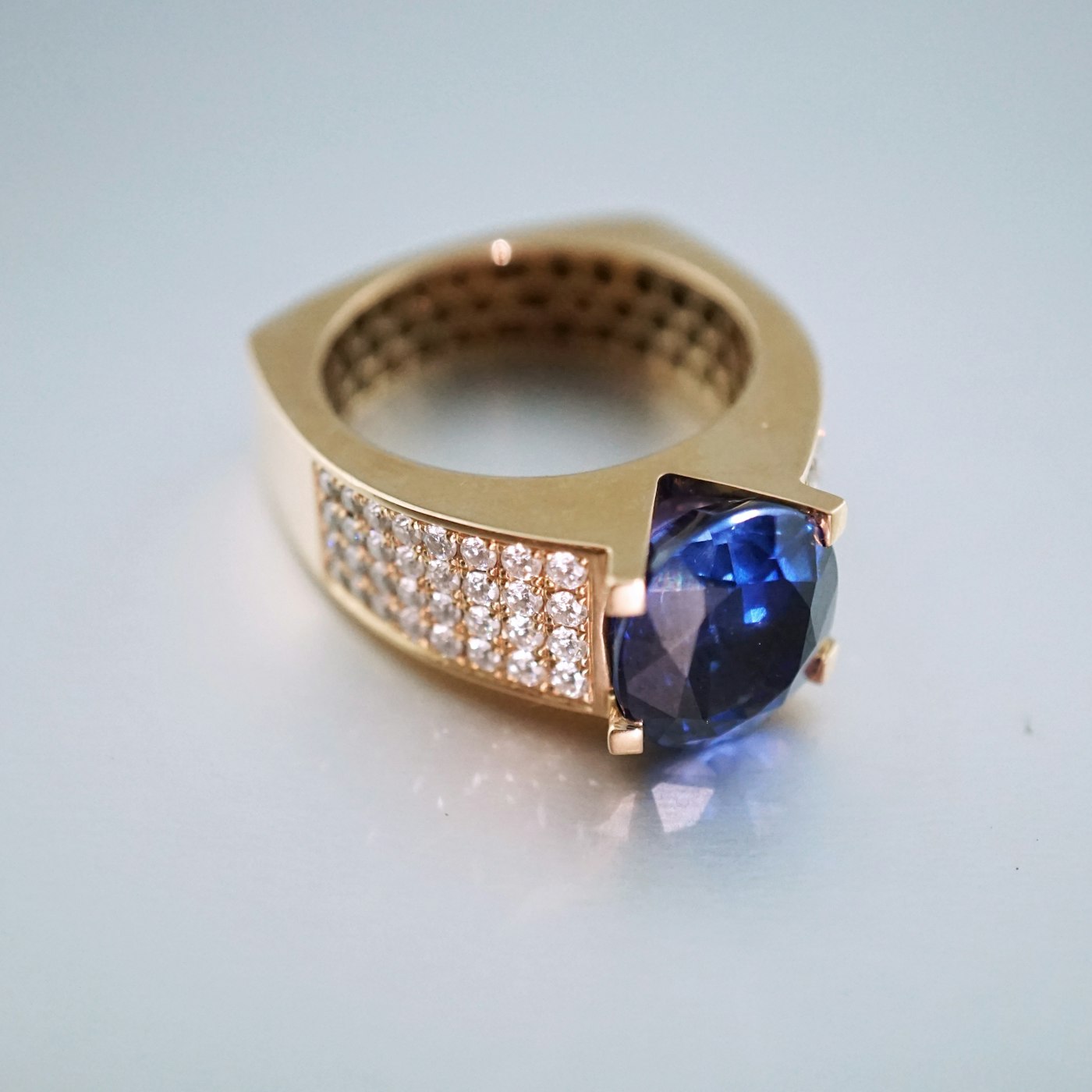 Gemstone Cocktail Ring