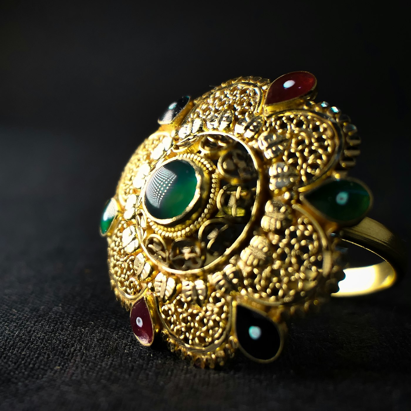 Gemstone Cocktail Ring