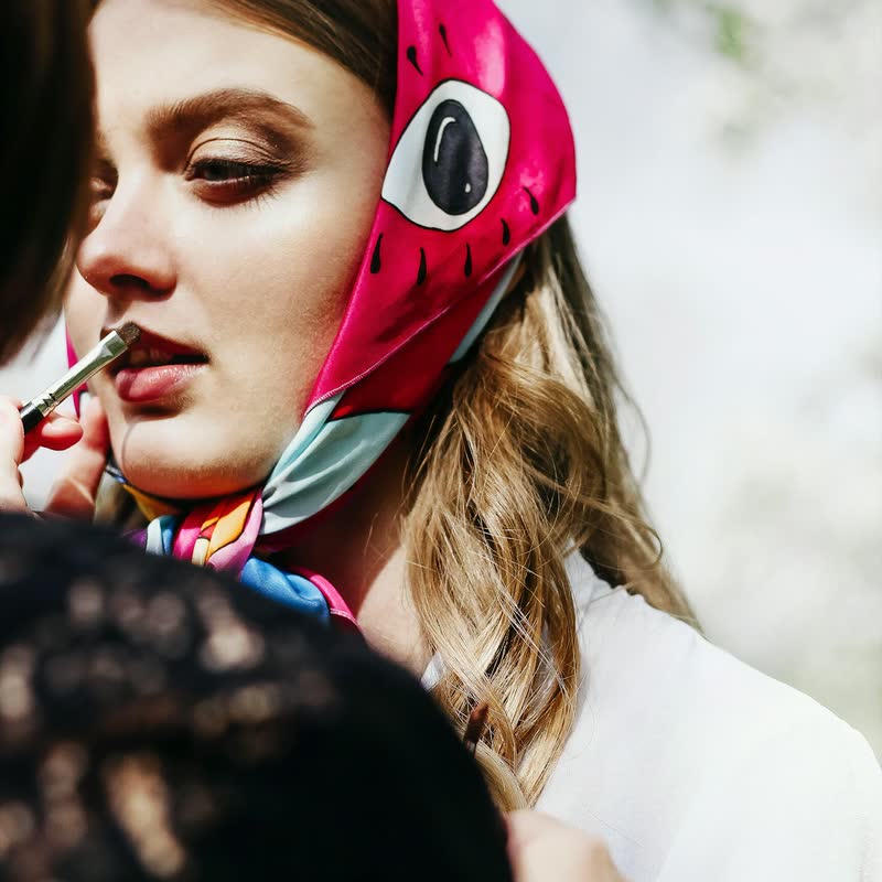 Modal Print Scarf