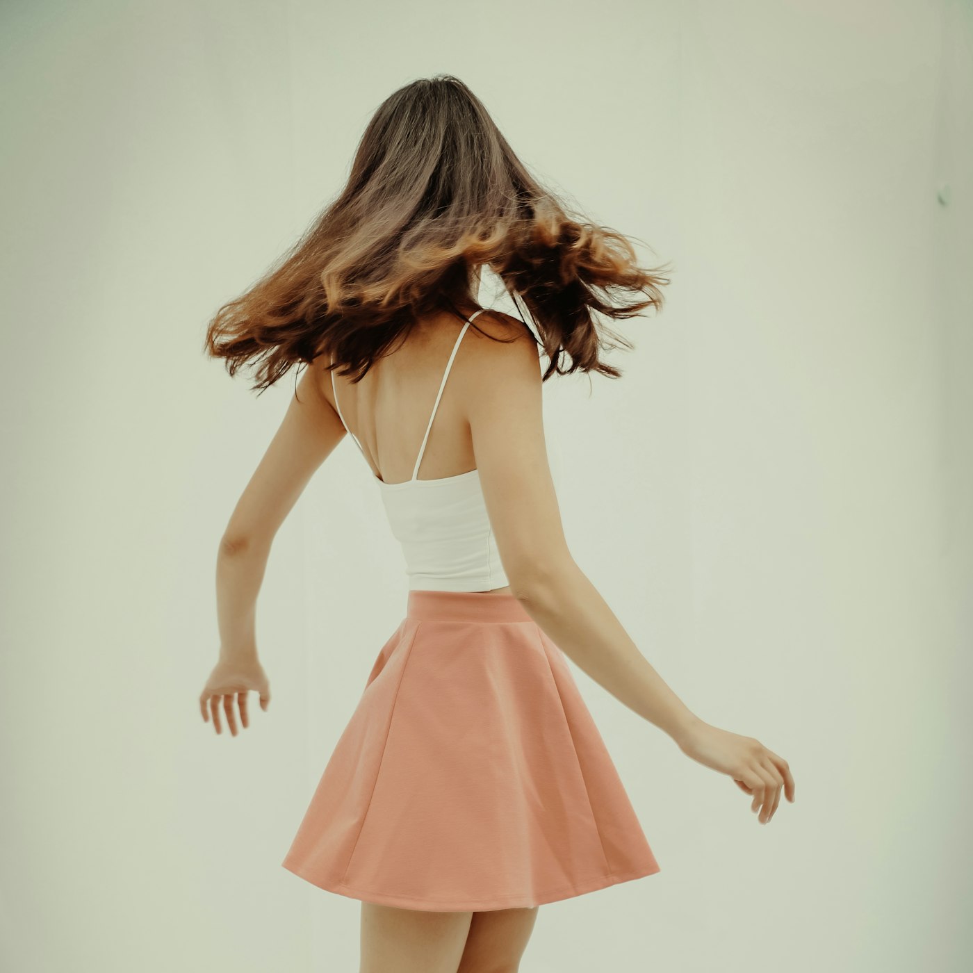 Pleated Midi Skirt