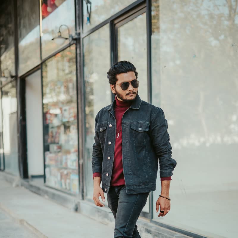 Quilted Bomber Jacket