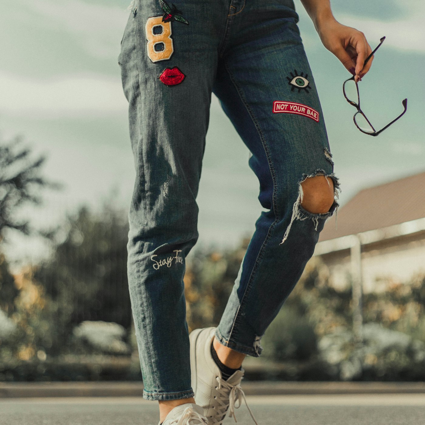 Relaxed Straight Jeans