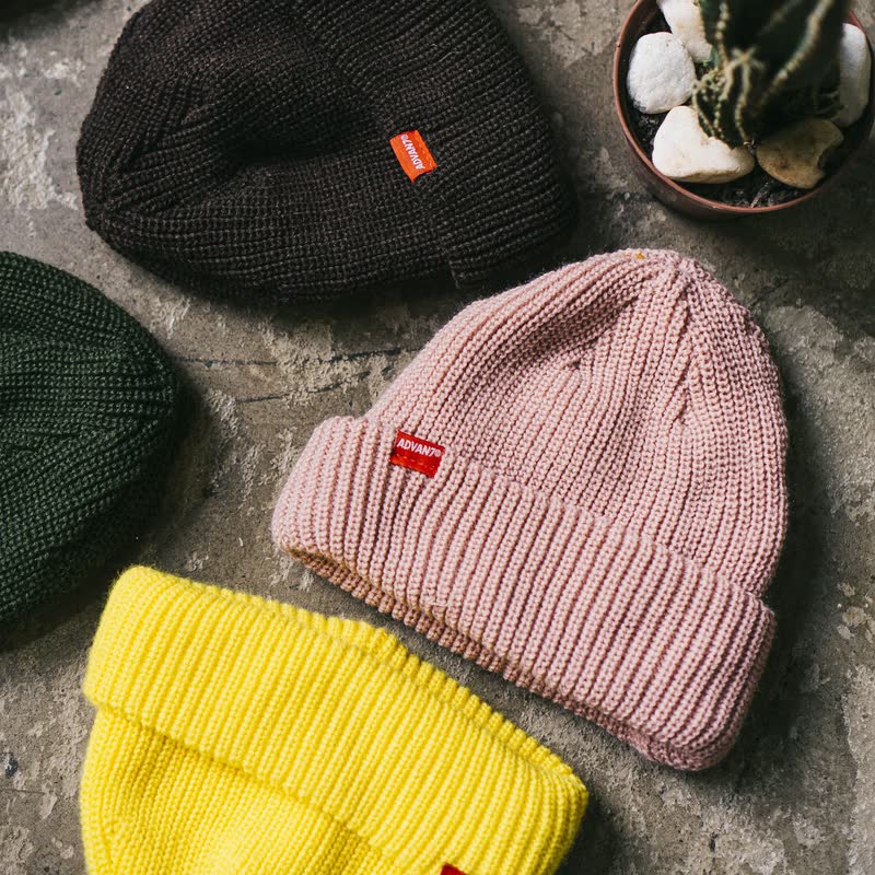 Ribbed Wool Beanie