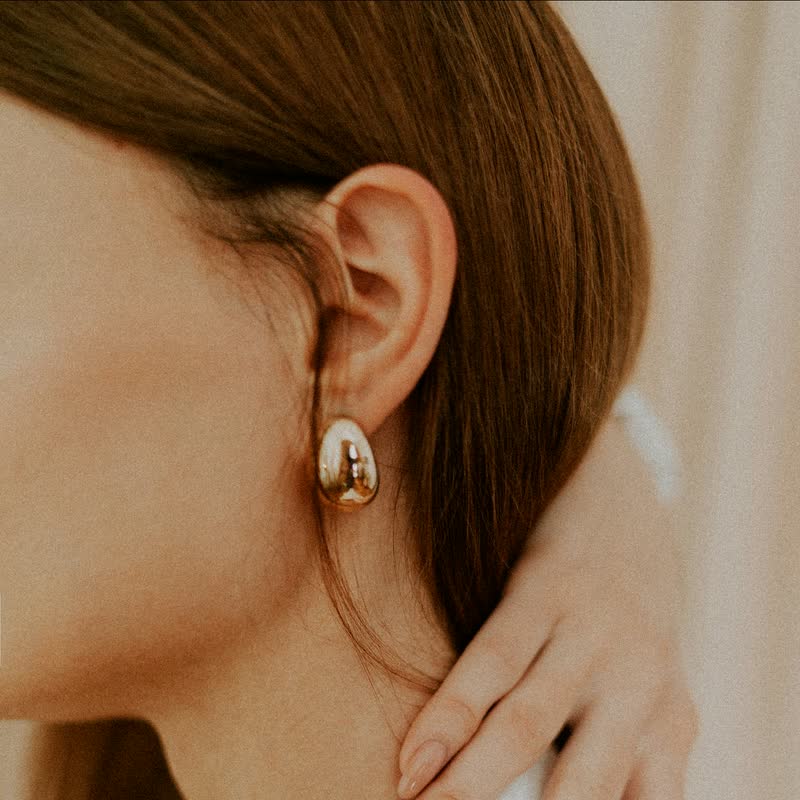 Stone Drop Earrings