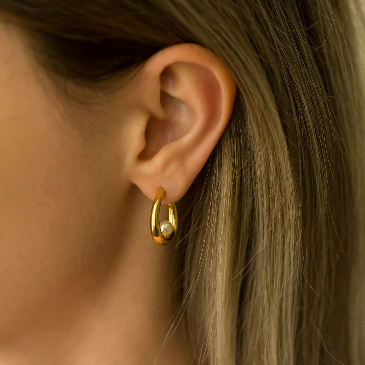 Stone Drop Earrings