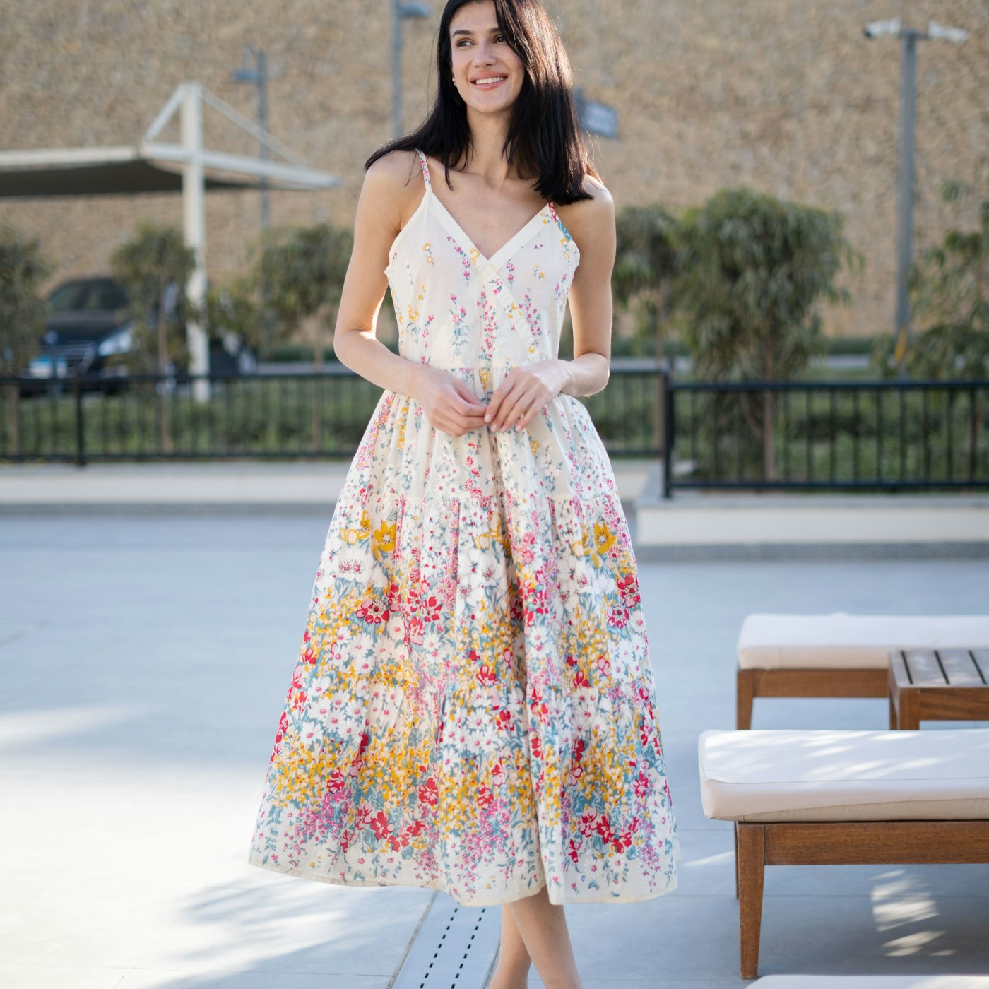 Tiered Maxi Dress