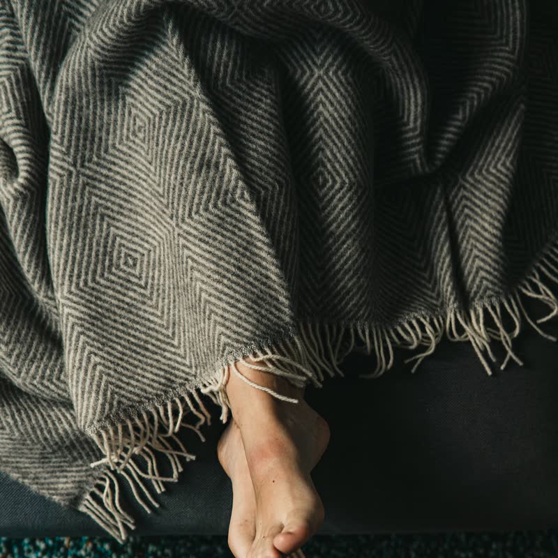 Waffle Cotton Throw