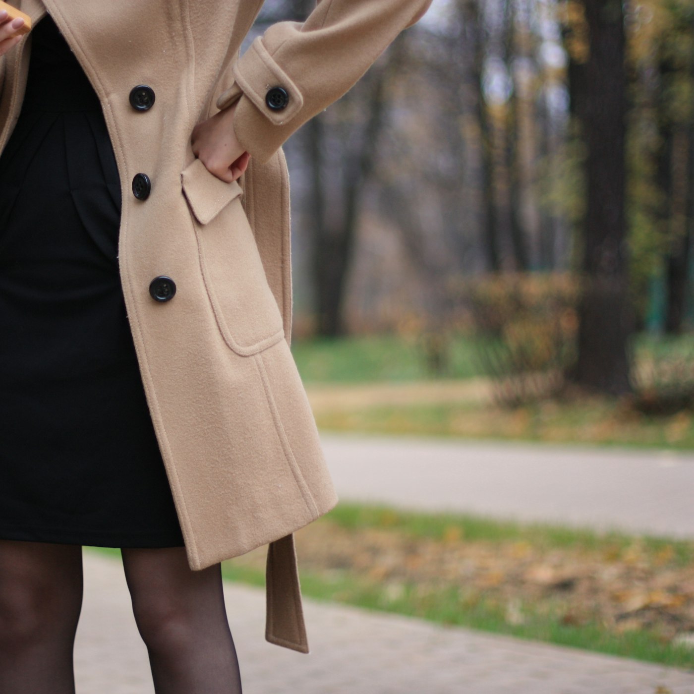 Wool Blend Overcoat