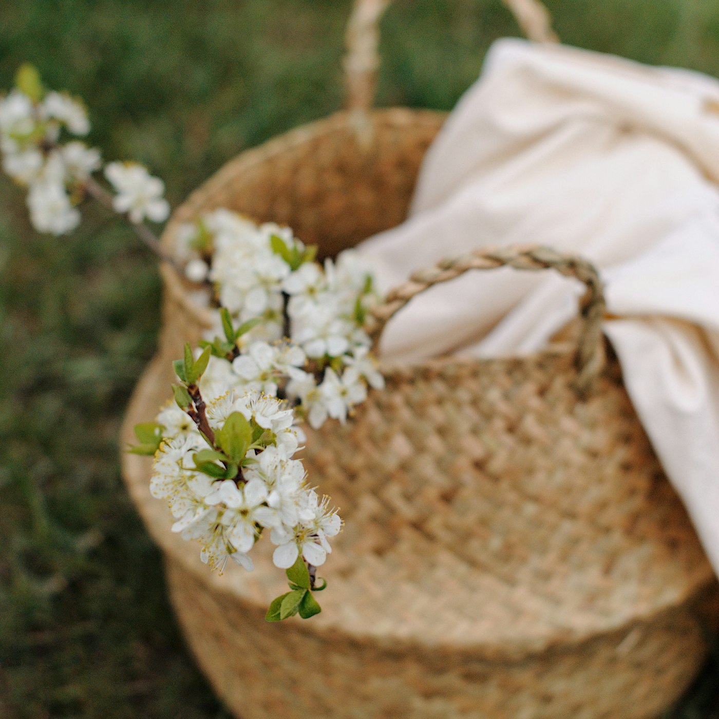 Woven Laundry Basket