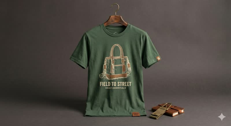 Field to Street Daily Essentials Graphic T-Shirt