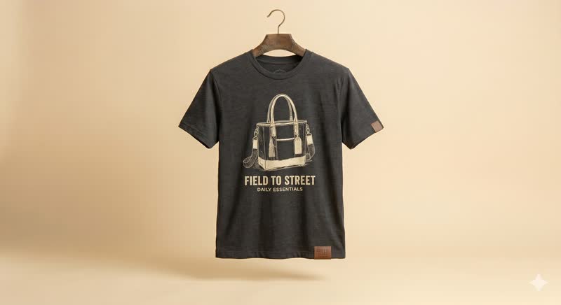 Field to Street Daily Essentials Graphic T-Shirt 3